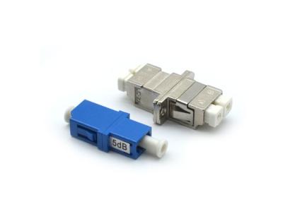 China FTTH Fixed Type 20 dB Attenuator , Flange Type Single Mode Fiber Attenuator for sale