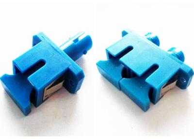 China SC - LC Female SX / DX Fiber Optic Cable Adapter Single Mode ABS Metal Material for sale