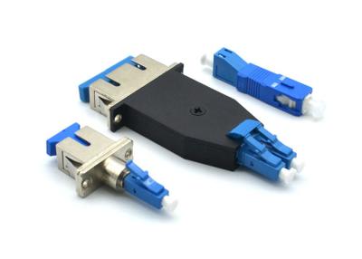 China SX / DX Fiber Optic Attenuator SC - LC Media Converter Adapter Optical Switching for sale