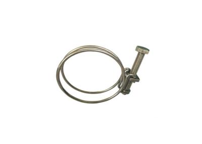 China O - Shape / Round Stainless Steel Hose Clamps / Screw For Fiber Optic Cable Installation for sale