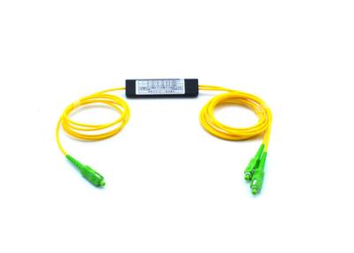 China Mini SC APC 1×2 FBT Fiber Optic Cable Splitter For FTTH Passive Optical Network CATV for sale