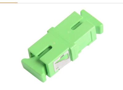 China Simplex-/Duplex grüner Sc APC Adapter, ABS Plastikmonomode--Koppler zu verkaufen