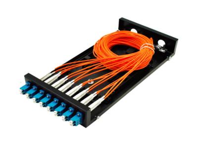 China SC / LC Fiber Optic Distribution Frame ODF 8 / 16 Port Fiber Optic Patch Panel SX / DX for sale