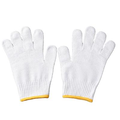 China Work Protection Working Gloves Cheap Good Quality 10 Gauge 550G Cotton Yarn Factory Price Knitted White Gloves for sale