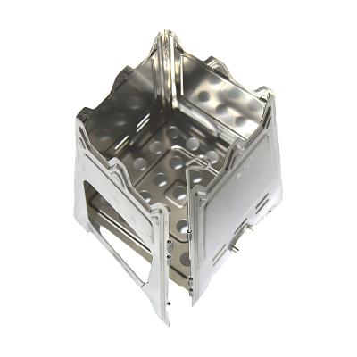 China Amazon Efficient Bestsellers in Common Outdoor Stoves Portable Mini Lightweight Stainless Steel Stove for sale