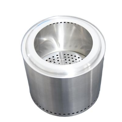 China Efficient Top Belly Wood Outdoor Wood Pot Stainless Steel Stove Camping Portable China Burning Stove for sale