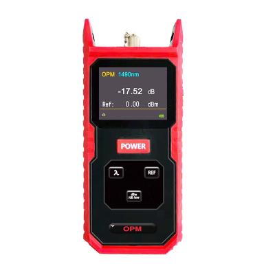 China Universal Color Power Meter -70~+26dBm Optical Fiber Optic Tester Connector Telecom Handheld Screen Easy To Carry TWH-G2010 for sale