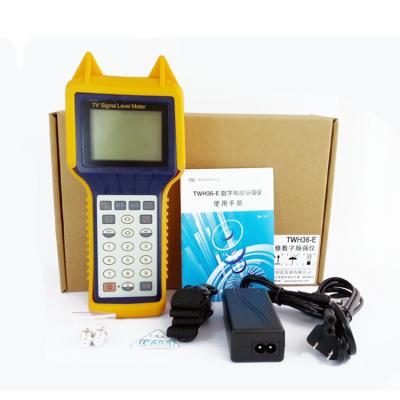 China 47-870MHz or 5-870MHz CATV DVB signal level meter with one key operation and supporting many kinds of DVB mode TWH-36E for sale