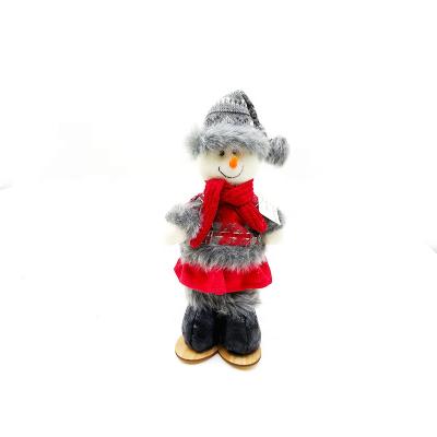 China Christmast Ornament 2021 New Christmas Elf Plush Doll Soft Toy Christmas Decoration for sale