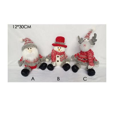 China Custom Christmas Elf Santa Claus Doll Christmas Decor Toy Plush Christmas Ornament Hot Selling Elf Toys for sale