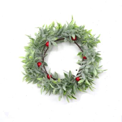 China Christmast ornament small Christmas decorations wreaths and wholesale artificial Christmas wreath pine leaf wreath wreaths on the door for sale