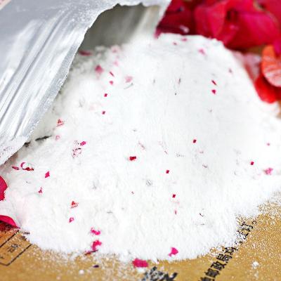 China White Flaw Clearing Clearing Face Mask Dust Rose Powder Face Mask Soft Powder Face Mask for sale