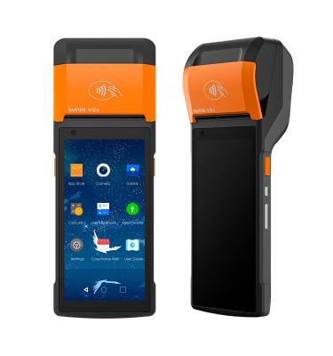 Cina Sunmi V2S 4G NFC Handheld POS Machine personalizzato con fotocamera posteriore da 8,0MP in vendita