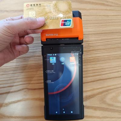 China Touchscreen Fingerprint Smart POS Lightweight Compact With NFC Card Reader for sale