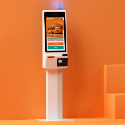 Cina Stampa termica da 80 mm Kiosk POS Terminal Sistema Android per il self-service checkout in vendita