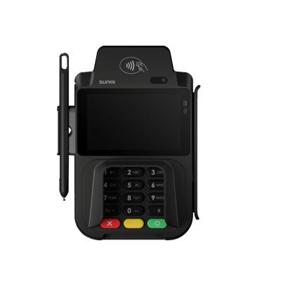 China Waterproof IP53 Rated Smart Pos Pin Pad With 4 Inch HD Touch Screen for sale