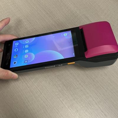 China Smart Mobile POS Terminal Android POS con pantalla de 5,5' y dispositivos de POS móviles NFC en venta