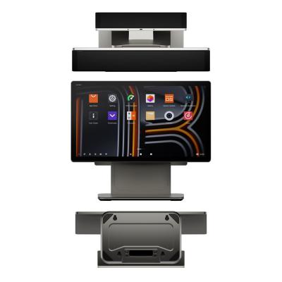 Cina 15.6 pollici schermo multi-touch 15 pollici terminale Android POS con riconoscimento delle impronte digitali opzionale in vendita