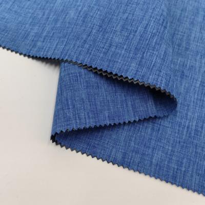 China 150 cm Breite 100% Polyester 300D Kationik Gewebe Wasserdicht PVC Beschichtet zu verkaufen