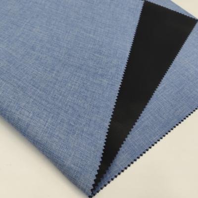 China Blau 600d Kationische Stoffe Gewebter PVC-beschichteter Heimtextil zu verkaufen