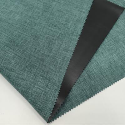 Chine Verte 600D Tissu Cation largeur 150cm Dans les techniques tissées et le nombre de fils à vendre