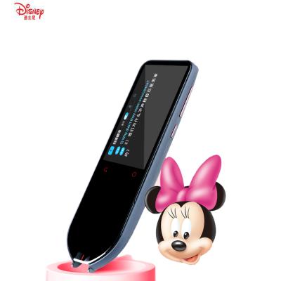 China Educational Toy Disney Home Work Translation Pen Electronics Pocket Language Translators AI Voice Translation Dictionary Super Pen Online for sale