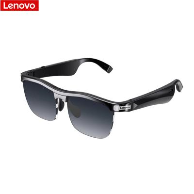 China Lenovo MG10 Smart Sunglasses In-Ear Bone Conduction Wireless Bluetooth Earphones Music-Call Driving Glasses for sale