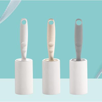 China Manufacturer Extra Sticky Reusable Custom Viable Pet Grooming Cleaning Fiber Plastic Pet Hair Remover Roller for sale