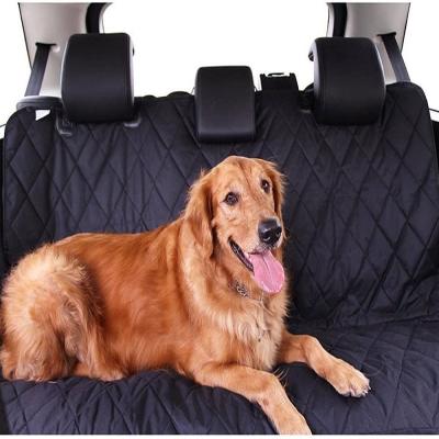 China 2021 Viable Waterproof Premium Durable Oxford Backseat Dog Cover Protector Pet Car Seat Cover for sale