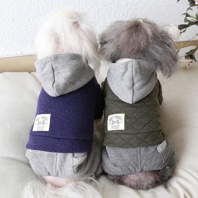 China New Viable Custom Wholesale Pet Designer Blank Dog Clothes Hoodie Dog Hoodie For Dogs for sale