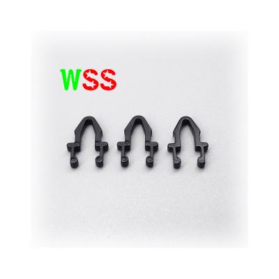 China Factory WSS Snap Fit Door Lock Nylon Push Latch Plastic Push In Lock PA66 for sale