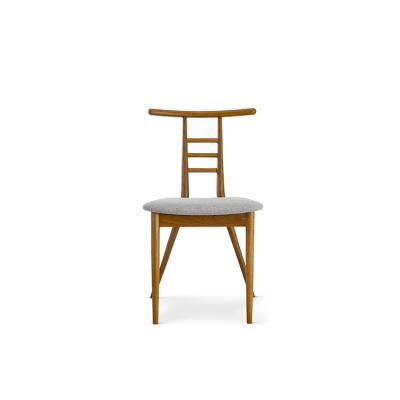 China Professional Slim Style FLB High End Class Of Russian Lumber Oak Stools Ladder Chair For Sale for sale