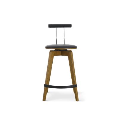 China Best Selling Traditional Barstool High Quality Design Traditional Bar Chair Beech Wood for sale