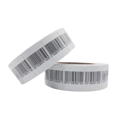 China Durable Retail Magnetic 8.2mhz Rfid Tag Label Eas Rf Soft Sticker Rf Labels for sale