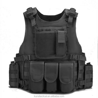 China Outdoor Tactical Vest Airsoft Molle Combat Vest Military Shooting Vest For CS Outdoor Training Game for sale