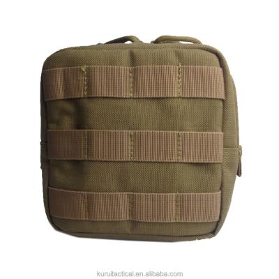 China Nylon Tactical Military Compact Utility Waist Bag EDC Molle Utility Pouch for sale