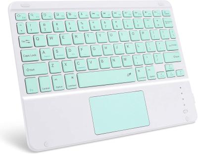 China Wireless Wireless Touchpad Keyboard For iPad Tablet Smartphone Keyboard With Touchpad for sale