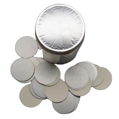 China Two-Piece PET/PP/HDPE/Glass Containers Gasket Honey Jar PET Seals Aluminum Seals For Food Container for sale