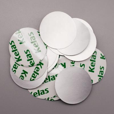 China Plastic and Glass Containers Gasket Printing Available Aluminum Foil Induction Gaskets Heat Seal Coating Aluminum One Piece Wab for sale