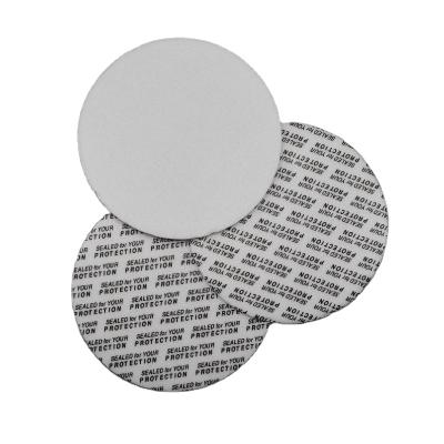 China Custom Self Adhesive Self Adhesive Gasket Seal Gasket Self Adhesive Bottle Jar Gasket Sensitive Foam Induction Liner for sale