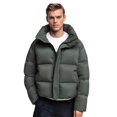 China Quoita Acolchada Waterproof High Quality Warm Nylon Sportswear Man Winter Quilted Jacket Padded Stripper Jacket for sale