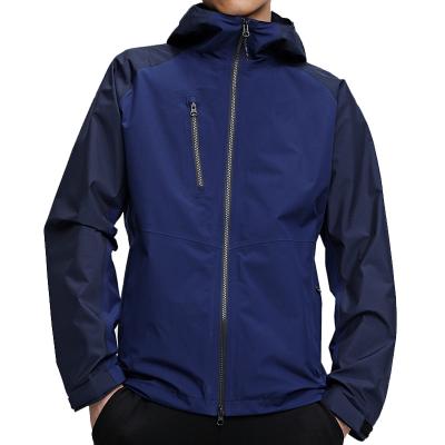 China Custom Mens Clothing Breathable Outdoor Wind Breaker Jacket Waterproof Rain Wear for sale