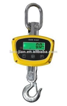 China Yellow Stainless Steel Digital Food Scale , Digital Crane Scales With Lead Acid Battery for sale