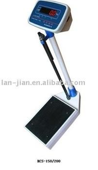 China Weight and Height Digital Platform Scales / Electronic Platform Scale 150kg/50g 200Kg/100g for sale