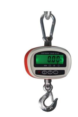 China Classic Plastic Hanging Digital Crane Scales Portable and High Accuracy Capacity 30Kg - 300kg LCD display for sale