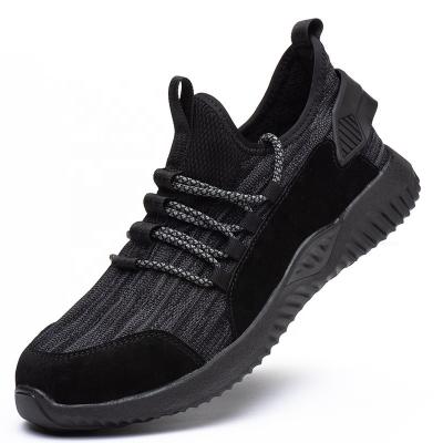 China New Fashion Good Quality Steel Jogger Sports Mens Industrial Toe High Slip Non Slip Steel Toe Sneakers Safety Shoes For Men for sale