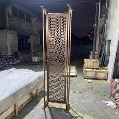 China Op maat gemaakte decoratieve roestvrijstalen schermen Panelen Buiten Interieur Tuin Hotel Huis Panelen Scherm Laser gesneden Metal Dividers Panel Te koop