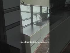 Intelligent personal customized stainless steel kitchen cabinets