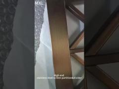 304 stainless steel screen partition divider for project hotel home club decoration