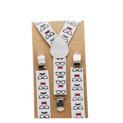 China Indiana Cow Print Elastic Suspender Cartoon Graphics Suspenders S3565ere for sale